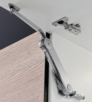 MAXI, set complet mecanism pentru uși rabatabile din lemn sau rame din aluminiu, din lemn sau rame din aluminiu
