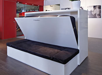 Feronerie pentru pat rabatabil,Canapeaua extensibilă Teleletto, cu cadru și somieră