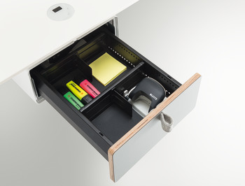 Corp cu sertare (rollbox), Cu sertar pentru organizare
