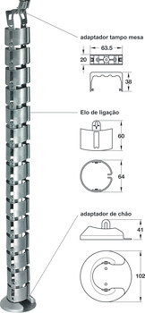 Ghidaj cablu, Design articulație