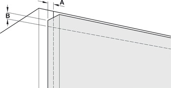 Mecanism de deschidere ușă, Swingfront 20 FB, pentru cadre de ușă din lemn sau înguste, din aluminiu