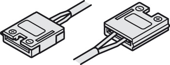 Cablu de conexiune, Cu clip, pentru bandă luminoasă cu leduri 10 mm Loox LED 12 V