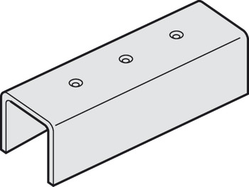 conector șină în formă de U, 32 x 35 (x 120) x 2,5 mm