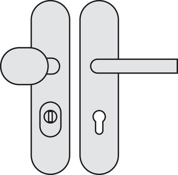 Set mânere de uşă