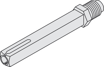 Ax pătrat, Bisschop, ax alternativ 10 mm, M12