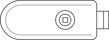 Încuietoare NL pentru uși din sticlă, GHR 102 și 103, Startec