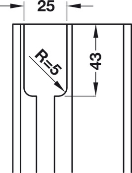 Sistem de uşi glisante, EKU Porta 100 GW/GWF