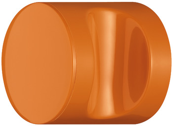 Buton pentru mobilier, Poliamidă, Ø 32 mm, cu mâner încastrat, cilindric