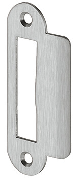 Placă de închidere cu flanșă, pentru uşi fără falț, 85 mm, curbat