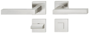 Set mânere de uşă, Inox, Startec, model LDH 2166