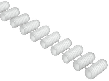 Bandă de manșoane gofrate, Plastic (poliamidă)