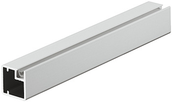 Profil de aluminiu pentru ramă pentru sticlă, 20,6 x 19 mm, model 901078