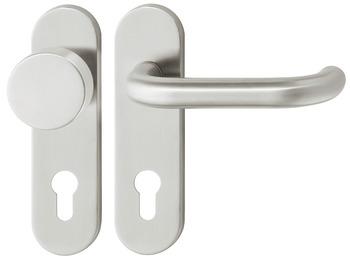 Set mânere de uşă, Inox, Startec, PDH4102