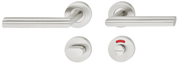 Set mânere de uşă, Inox, Startec, model LDH 2188